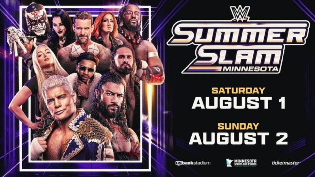 عرض WWE SummerSlam 2026 مترجم HD الجزء الاول